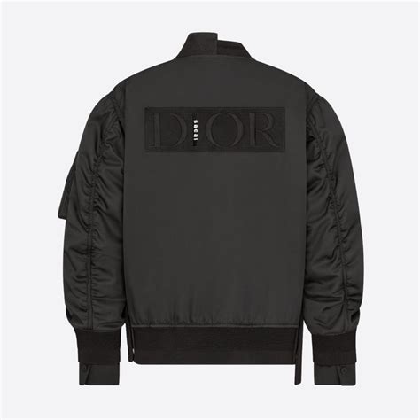 dior sacai bomber